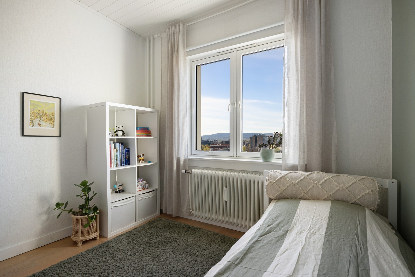 Fyring, varmtvann, internett, kabel-TV m.m. inkludert i felleskostnadene. Galleribilde