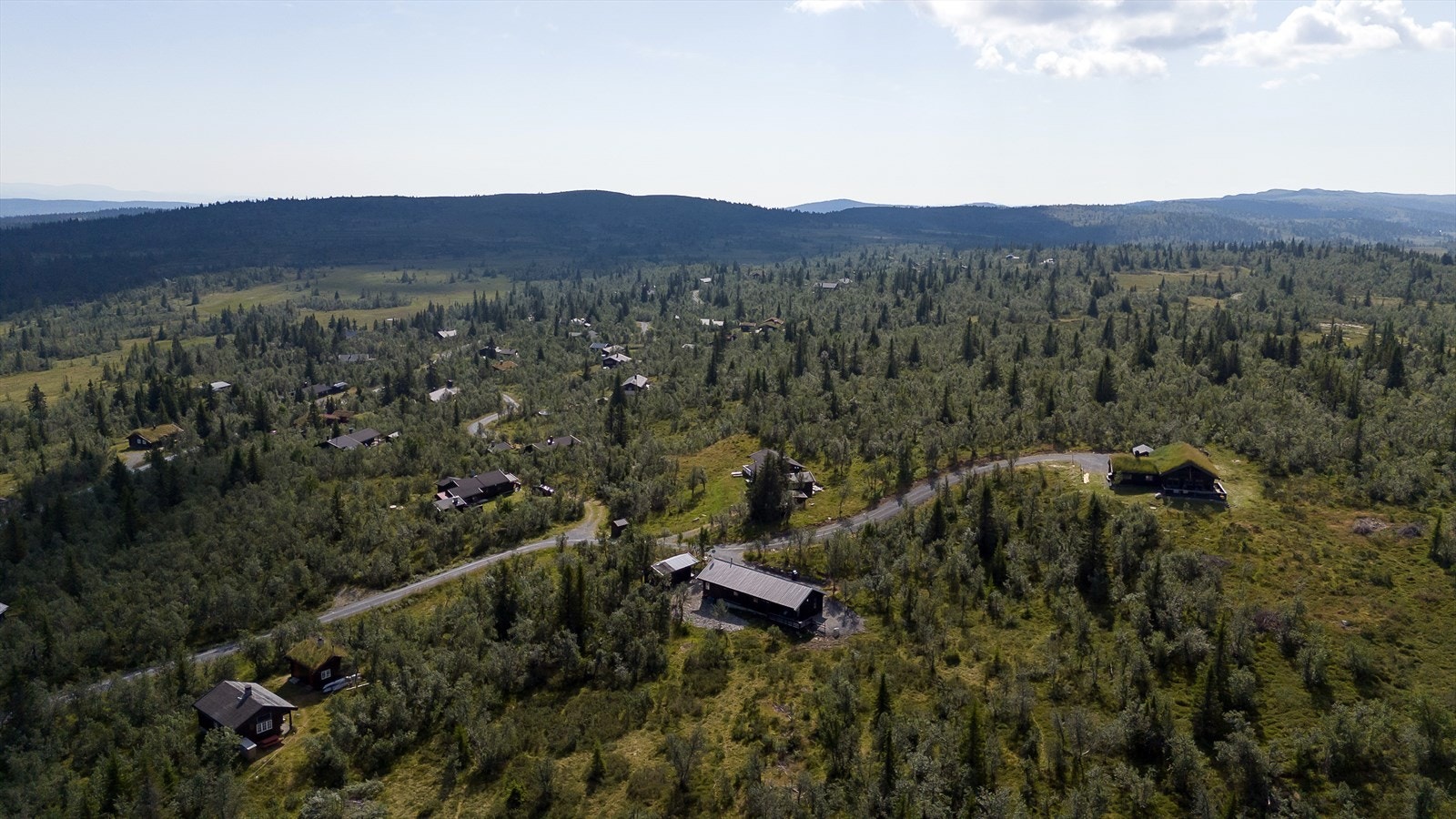 Et etablert og rolig hytteområde, perfekt for friluftsliv. Galleribilde