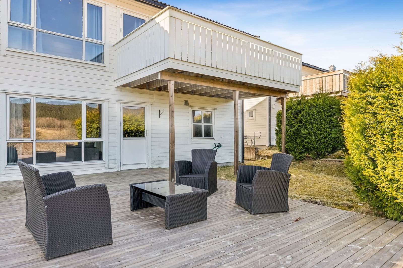 Terrasse på hele 42 kvm Galleribilde