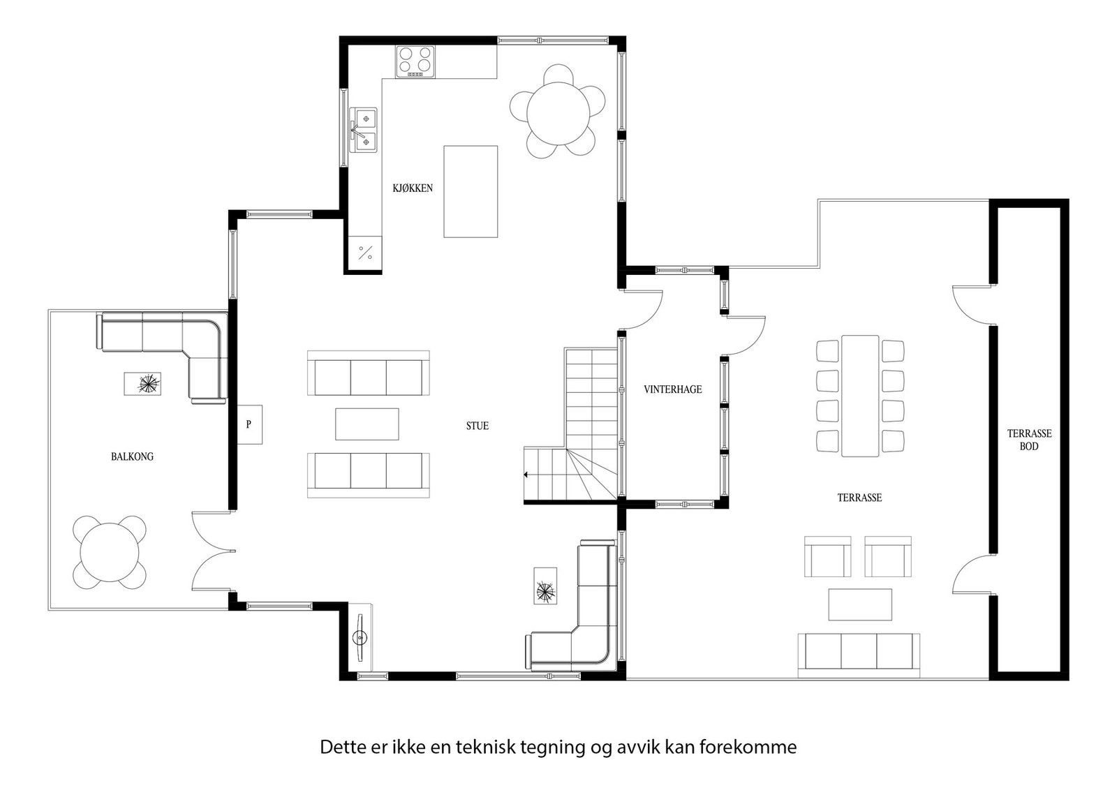 Plantegning - 2. etasje Galleribilde