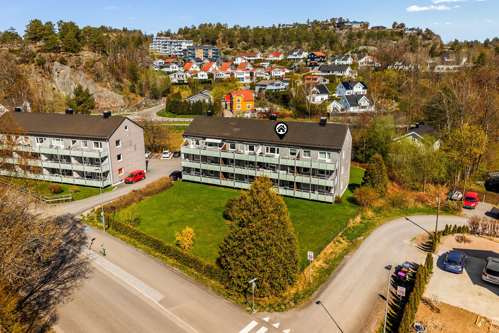 Fin intern beliggenhet i byggets øverste etasje Galleribilde