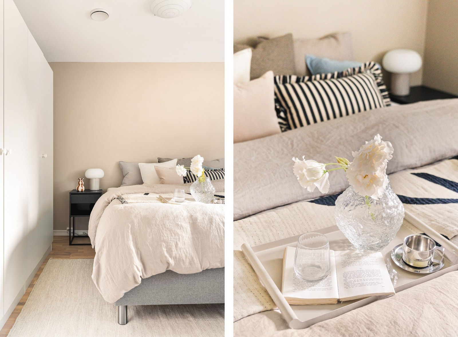 Her er det god plass til dobbeltseng, garderobe og tilhørende møblement. Galleribilde
