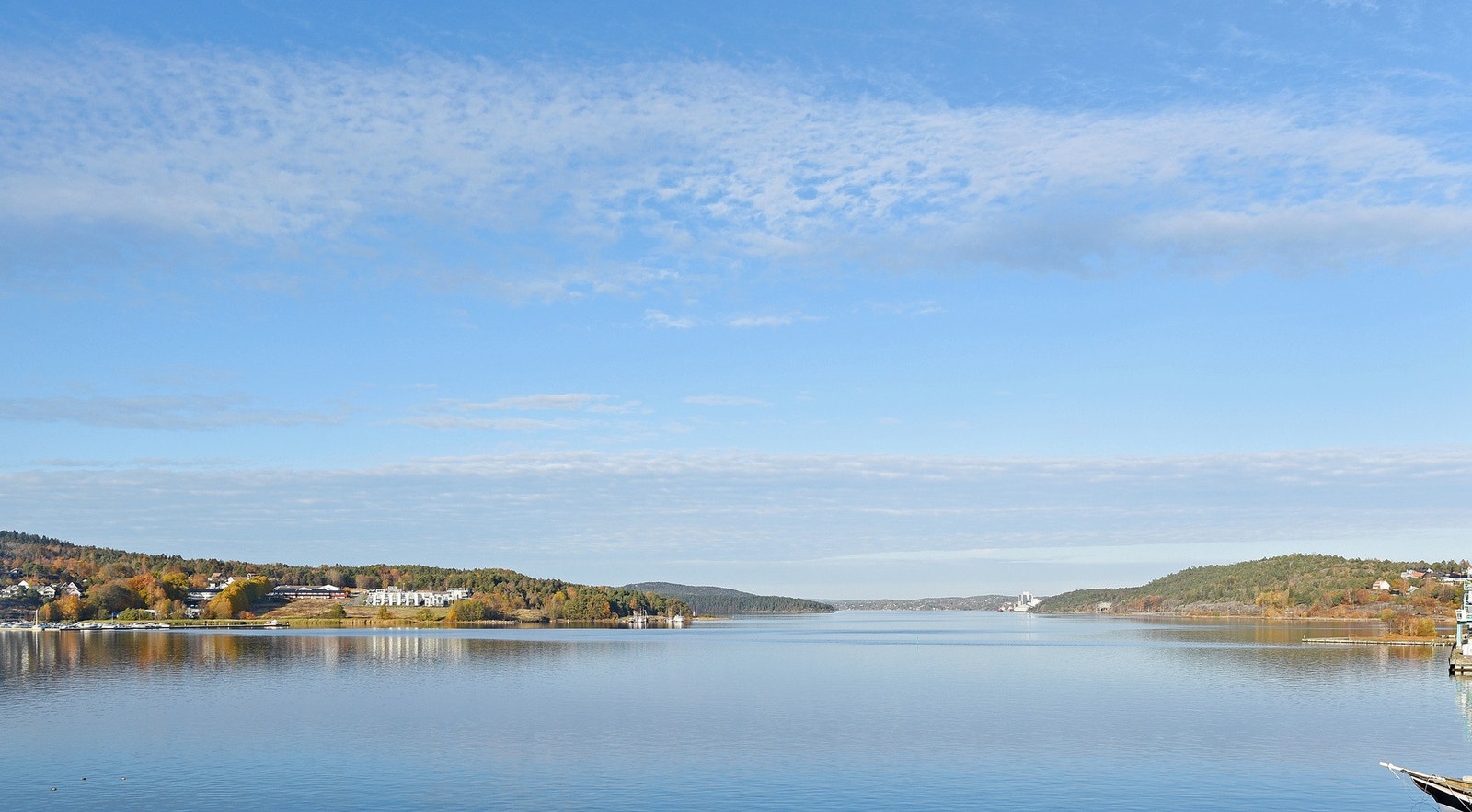 Utsikt mot fjorden. Galleribilde