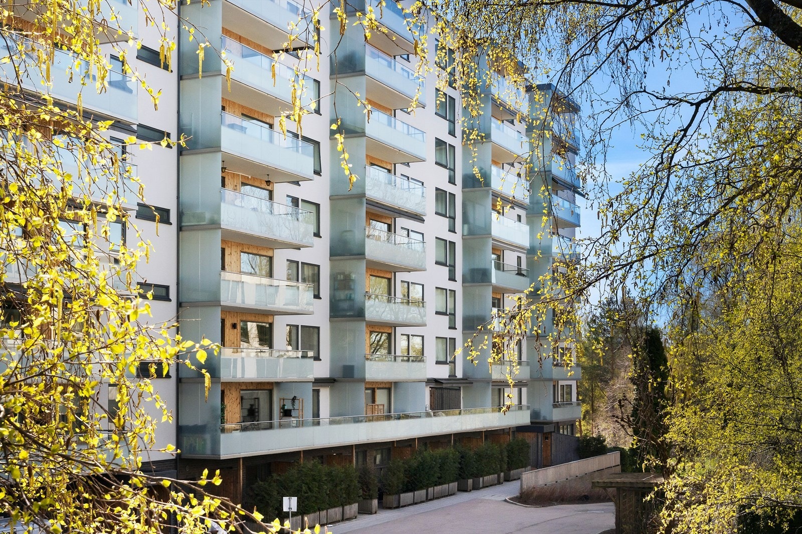 Borettslaget består av 276 andelsleiligheter - ferdigstillelse av fasaderehabilitering og skifting av vinduer i 2019-2021. Galleribilde