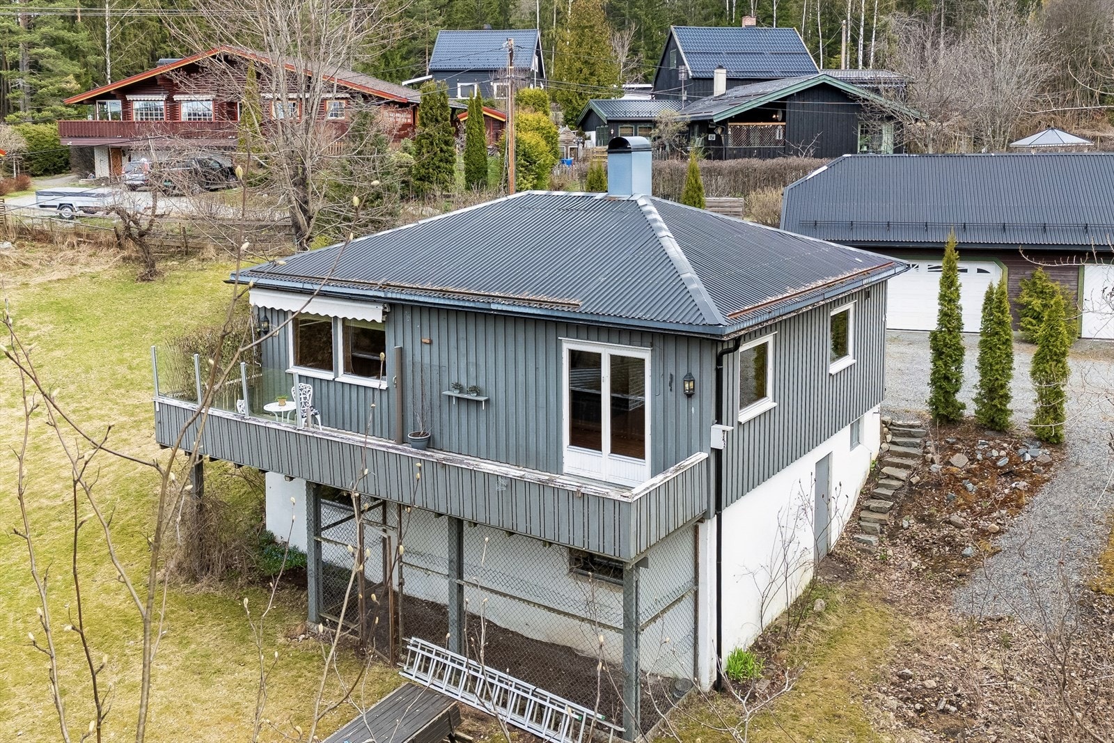 Skaberudvegen 43. Galleribilde