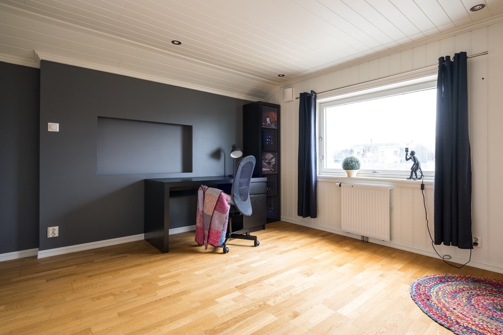 Soverom 4 brukes i dag som kontor. Galleribilde