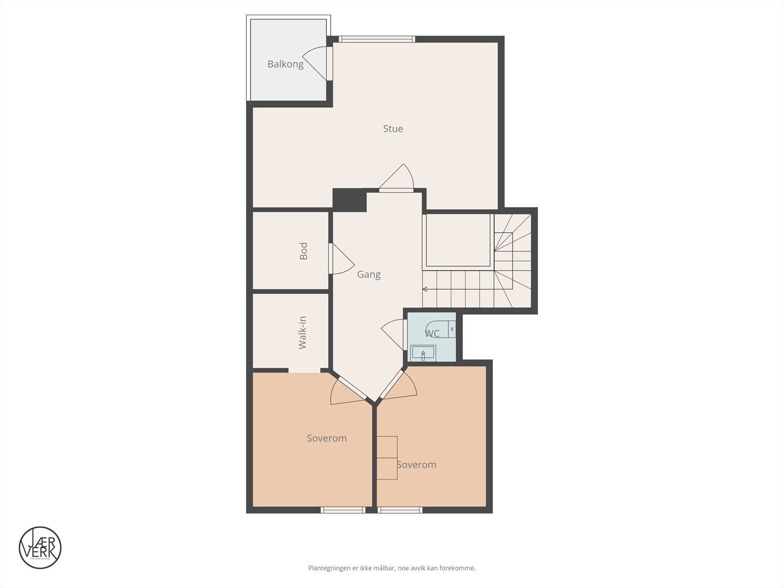 Plan 2 etasje Galleribilde