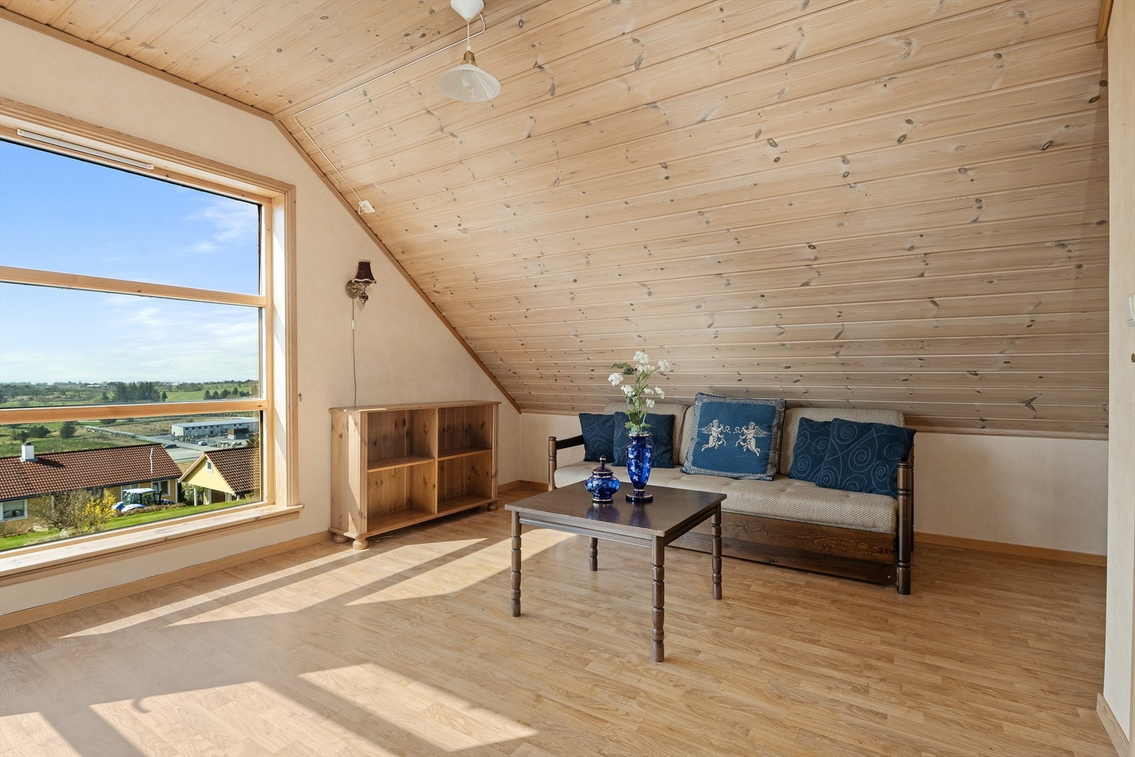 Flott utsikt mot havet Galleribilde