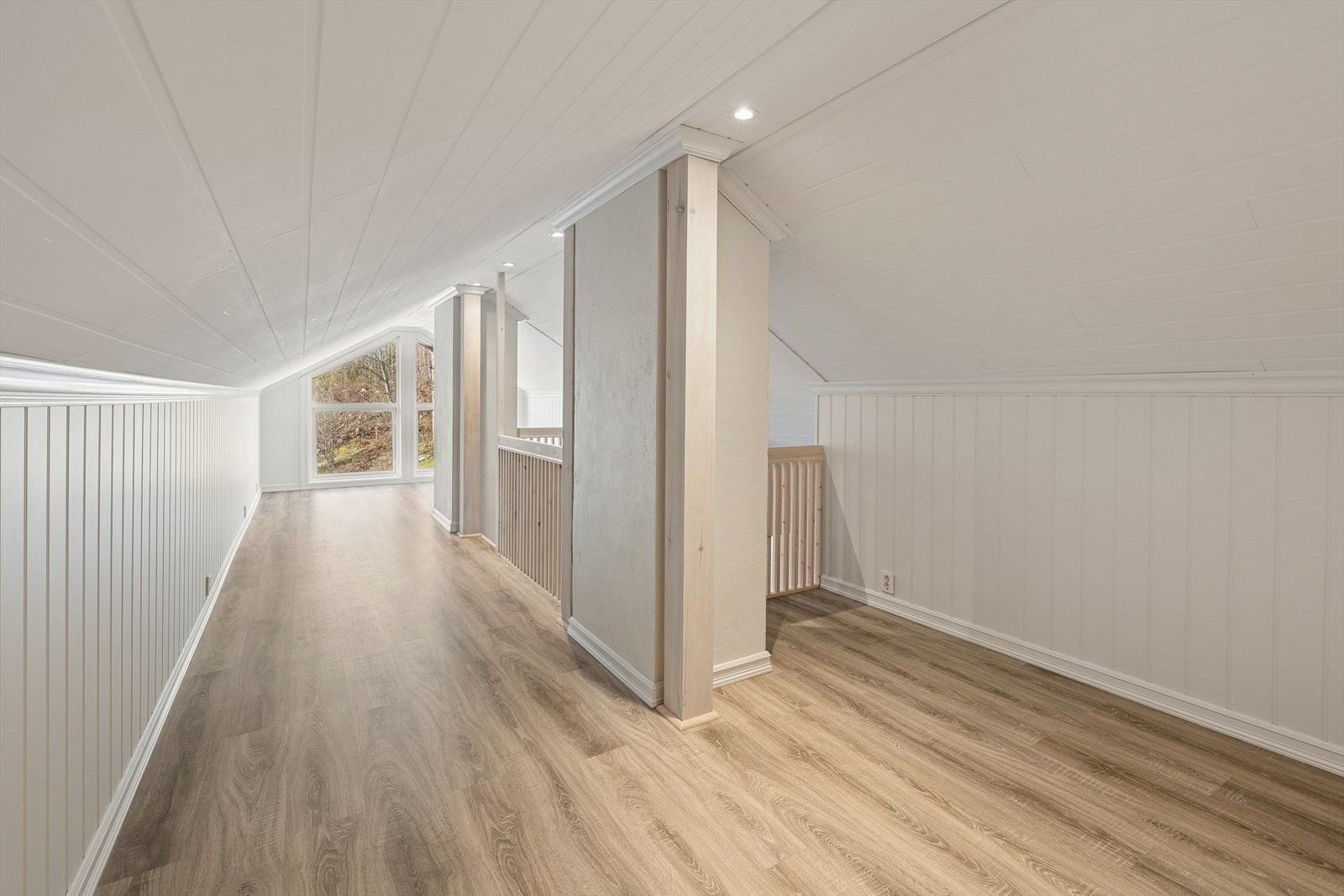Loftstue. (Rommet har ikke full takhøyde) Galleribilde