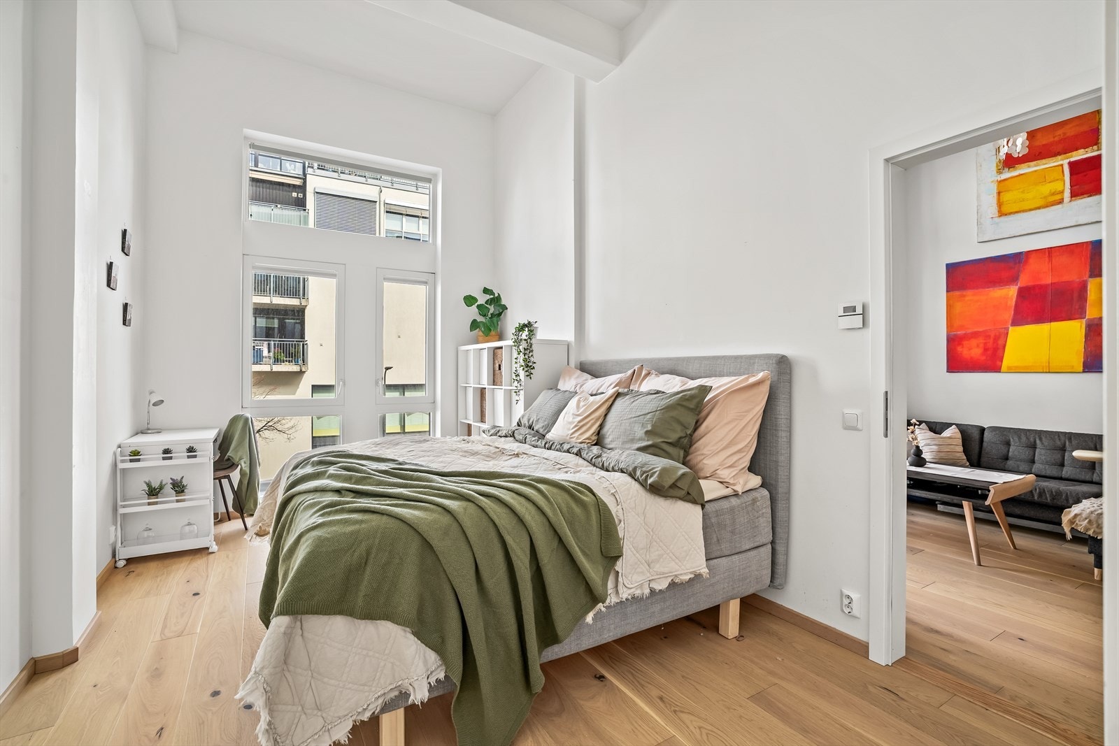 Leiligheten har to gode soverom. Galleribilde