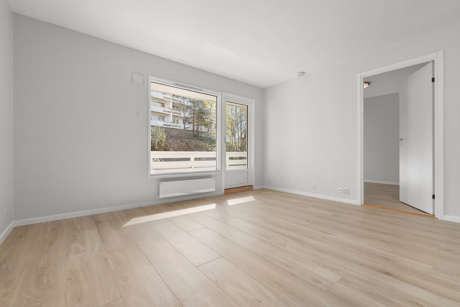 I april 2026 ble det lagt nytt gulv og alle vegger ble malt Galleribilde