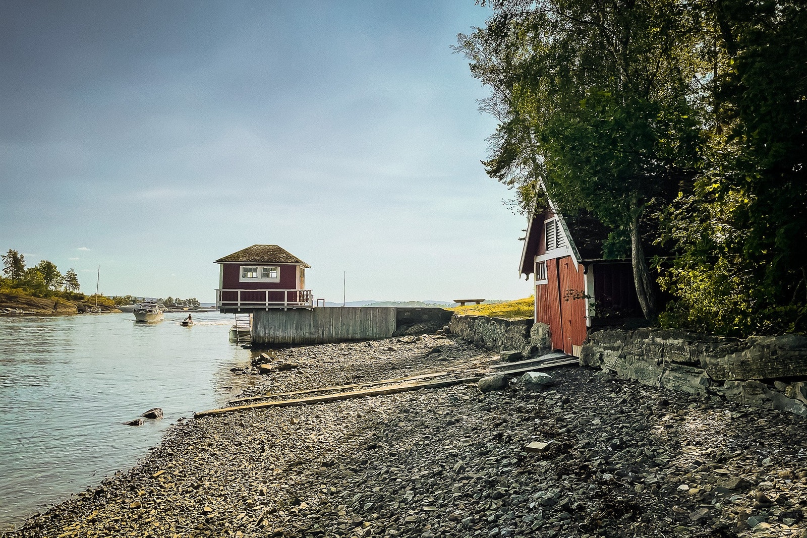 Her bor du usjenert og idyllisk til, med panoramautsikt over både Oslofjorden og Hestesund - en utsikt som må oppleves. Galleribilde