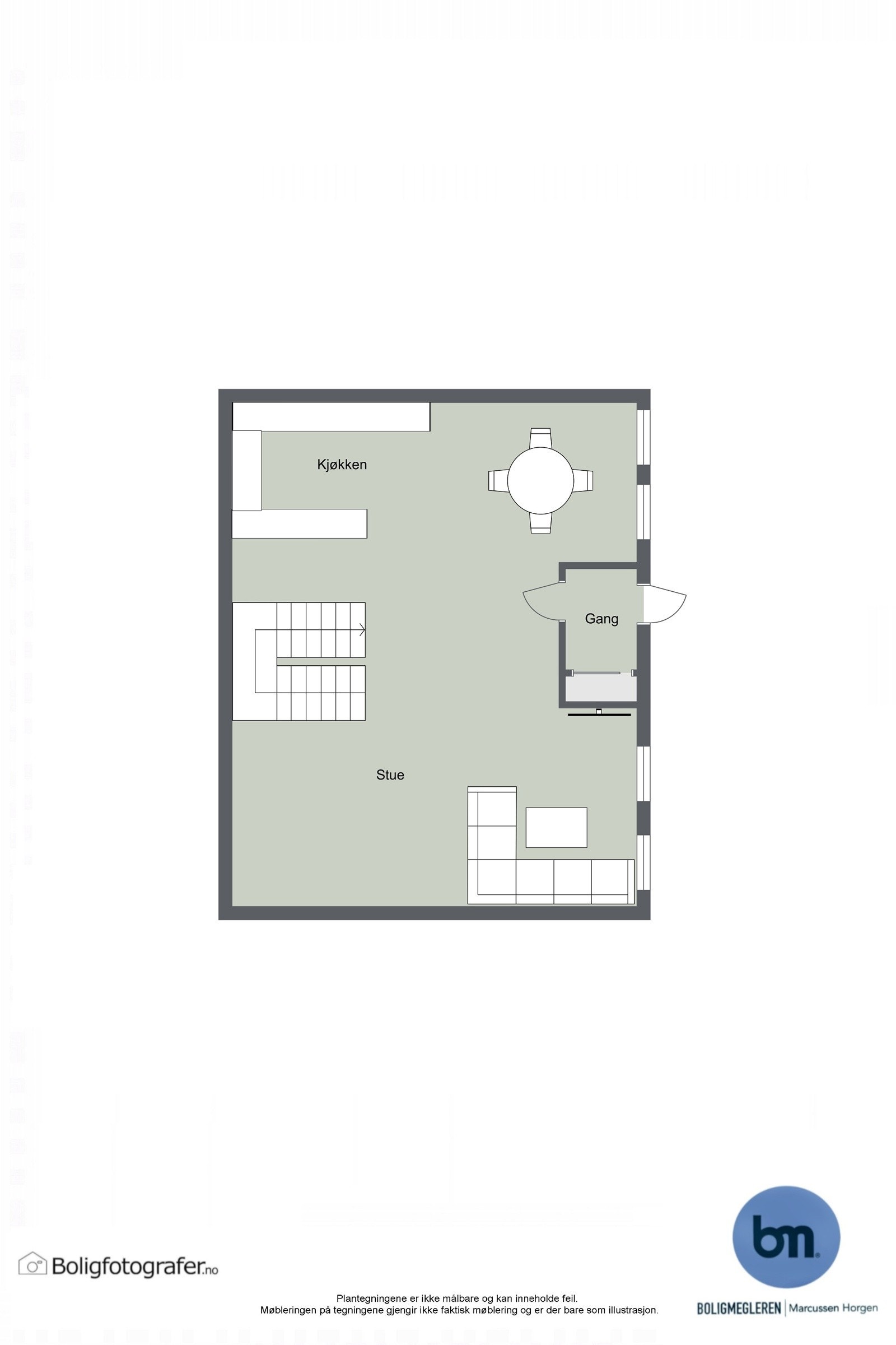 Planløsning 1.etg. Galleribilde