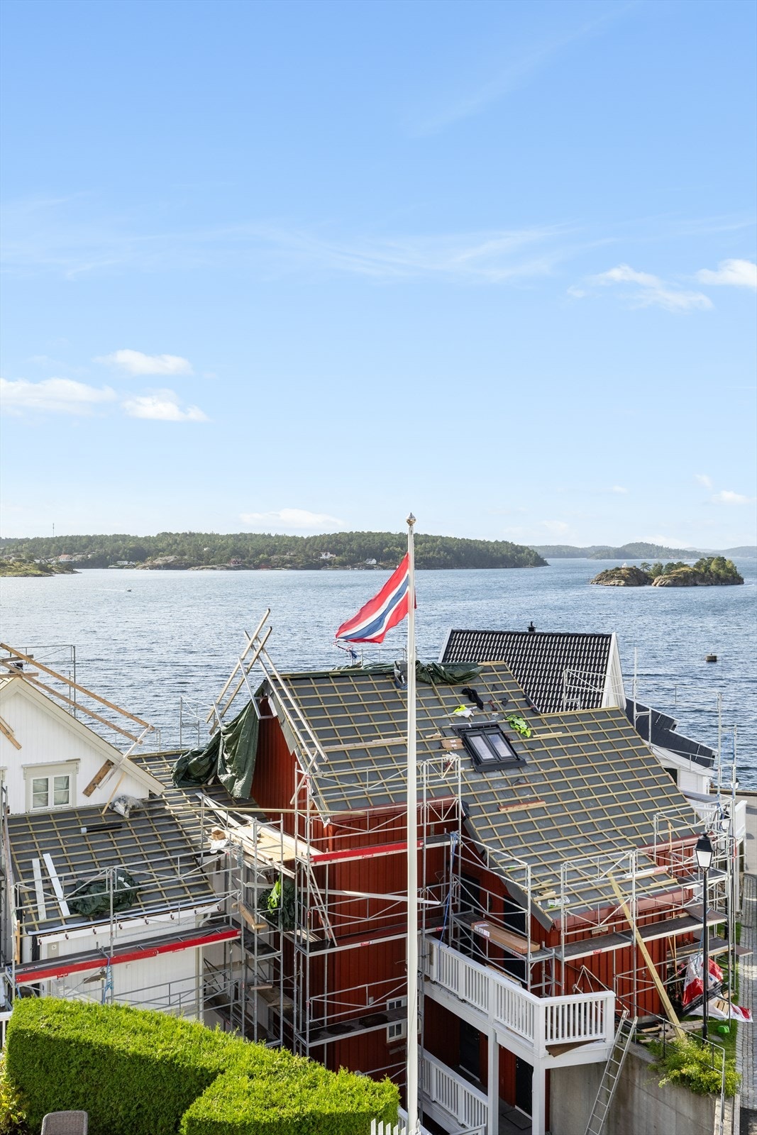 Utsikt fra 2. etasje (arbeid i sameiet er ferdigstilt) Galleribilde