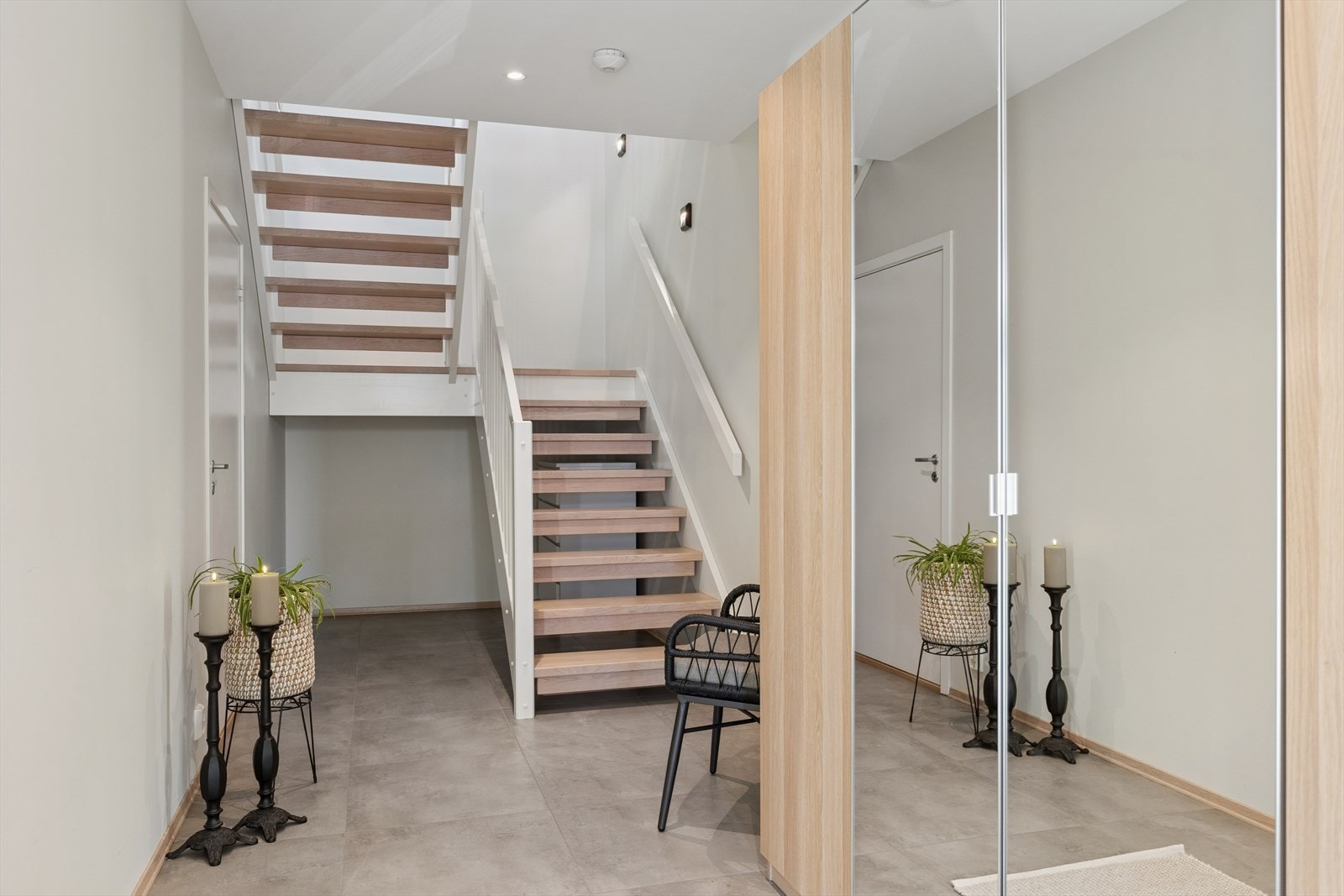 Vannbåren gulvvarme og adkomst til bad/vaskerom. Galleribilde