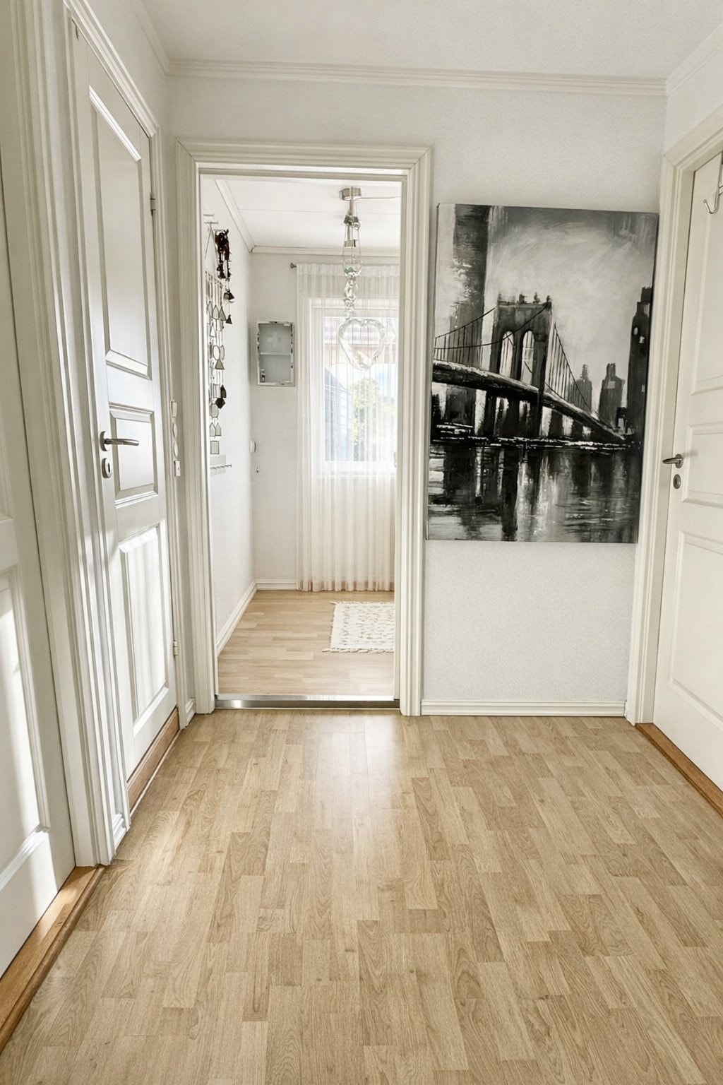 Gangen mot takterrassen Galleribilde