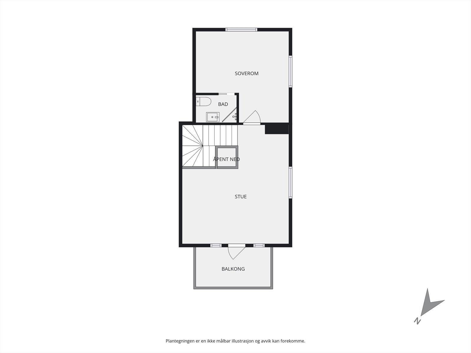 Planskisse | 2. Etasje Galleribilde