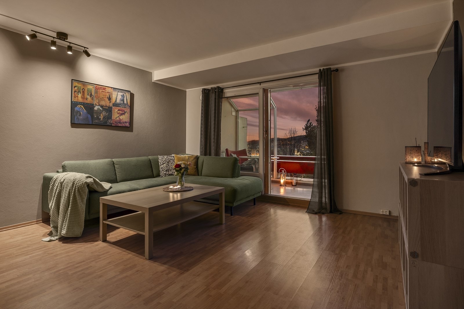 Like koselig på kvelden som på dagen. Galleribilde