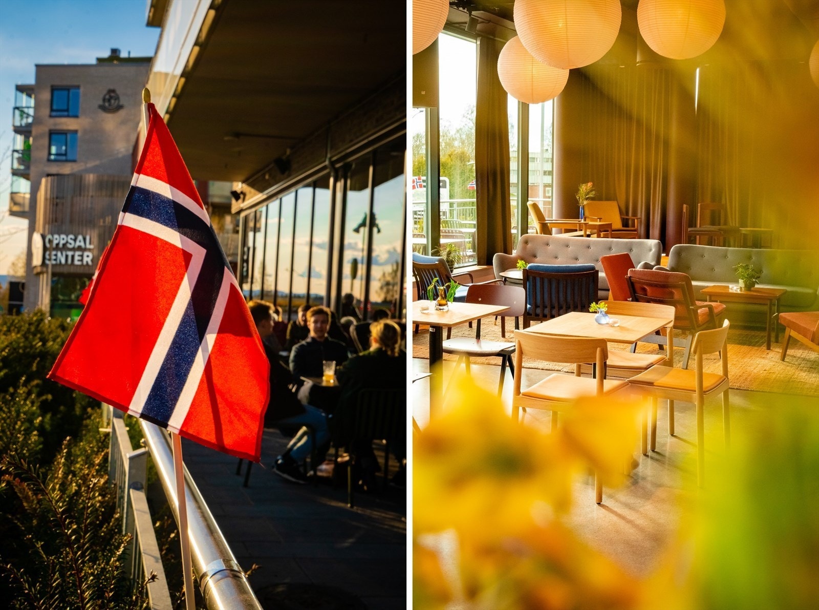 Det nyeste tilskuddet på Oppsal Sender er Østensjø Havn - med urban puls og uteservering. Galleribilde