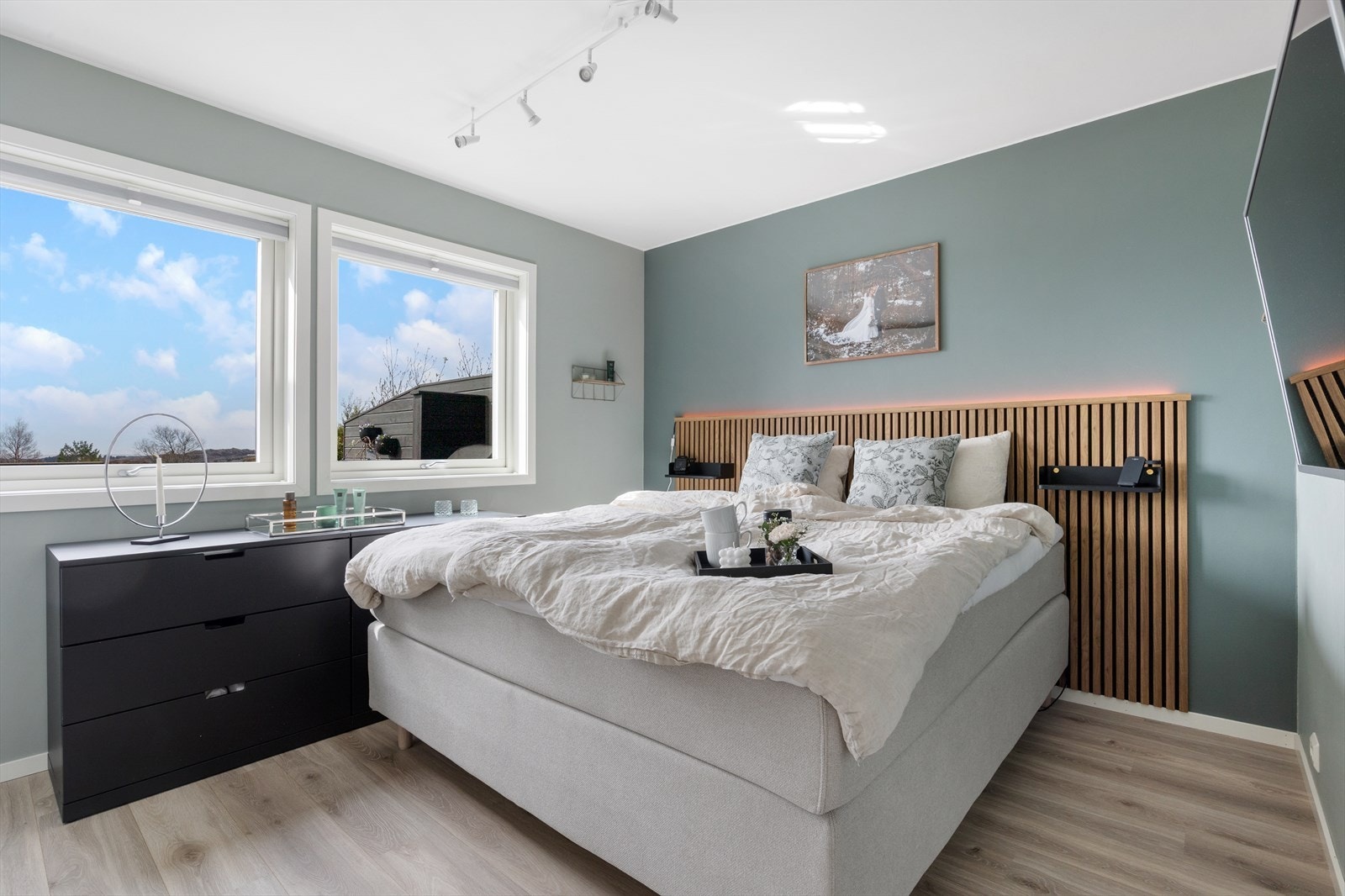 Romslig hovedsoverom Galleribilde