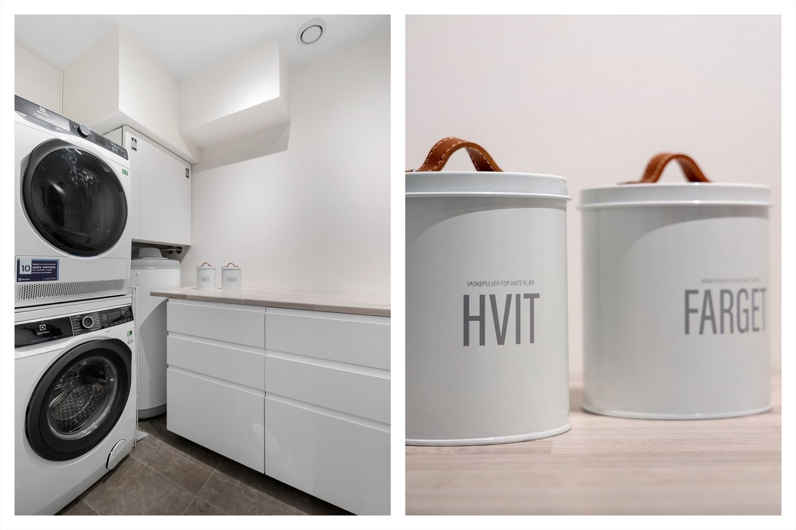 Eget vaskerom i tilknytning til entreen Galleribilde