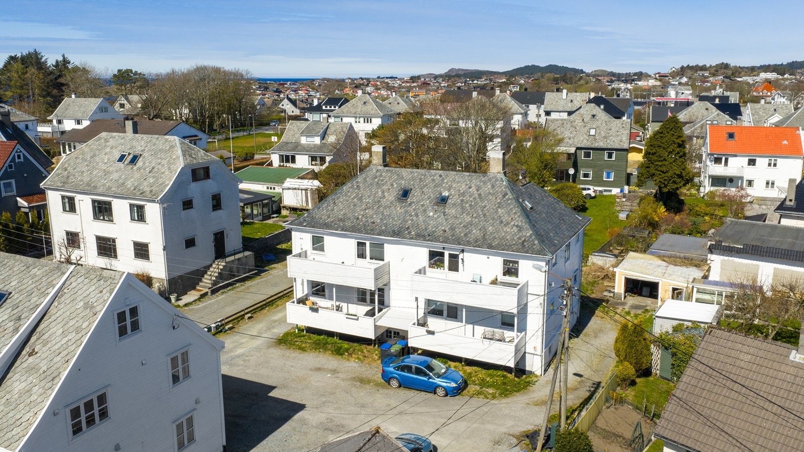 Kort gange til sentrum med Høyskolen, Aibel og Haugesund sykehus Galleribilde