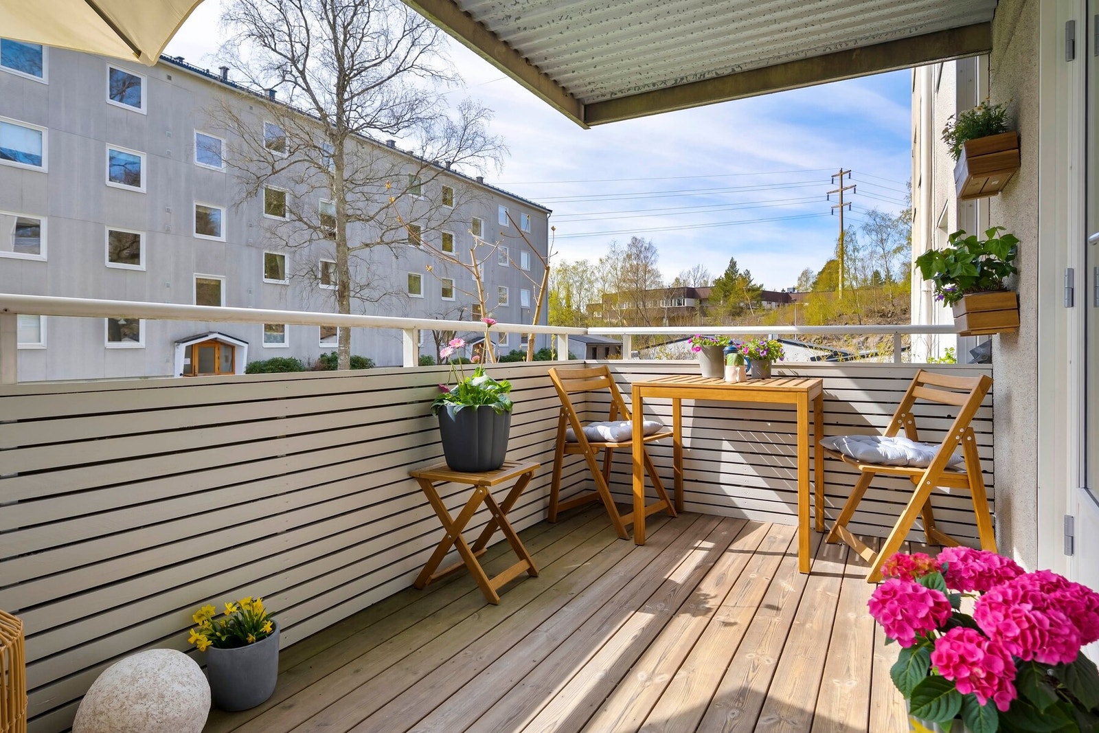 Balkongen er på hele 9 kvm! Galleribilde