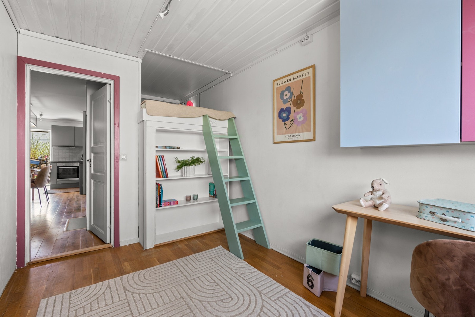 Rommet benyttes som et koselig barnerom pdd. Galleribilde
