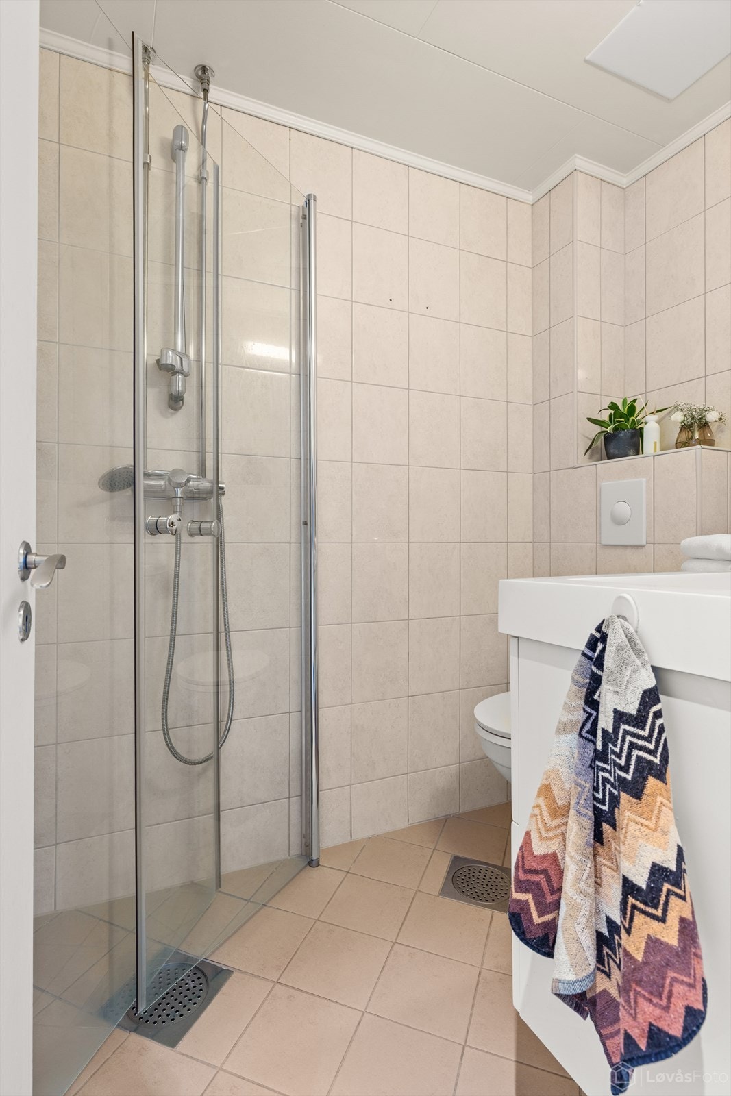 Badet ble rehabilitert i regi av borettslaget i 2007. Galleribilde