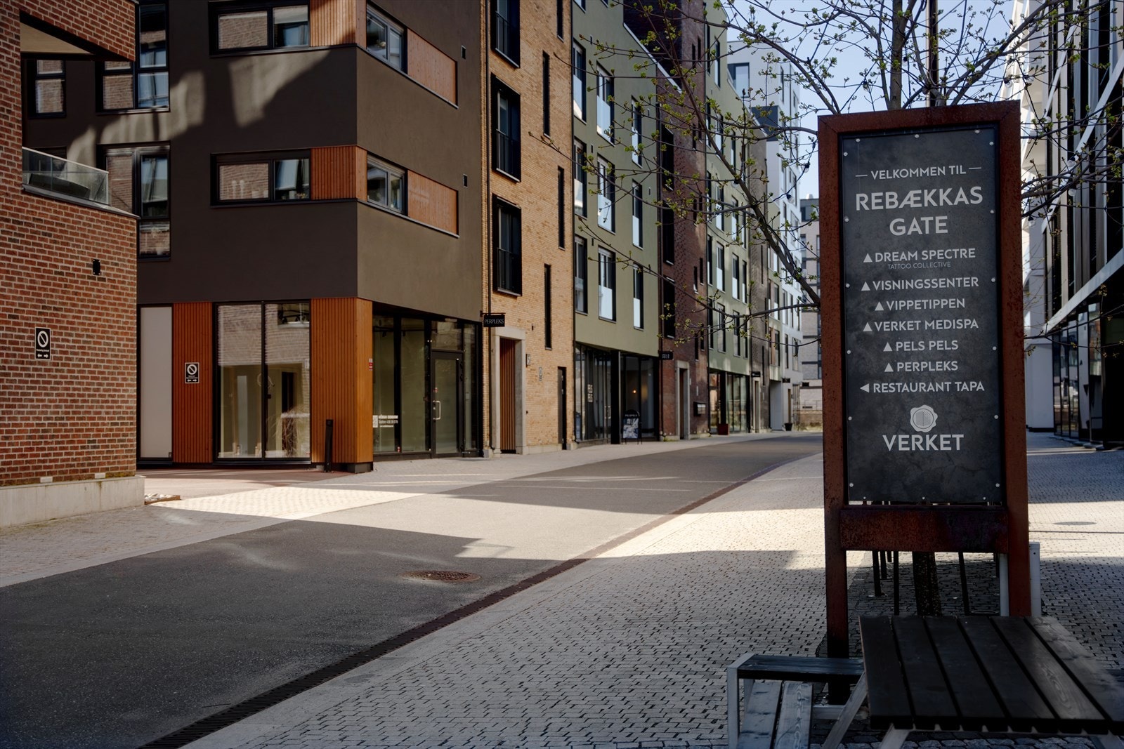 Leiligheten har en sentral beliggenhet midt i Moss sentrum, med kort vei ned til Verket. Galleribilde