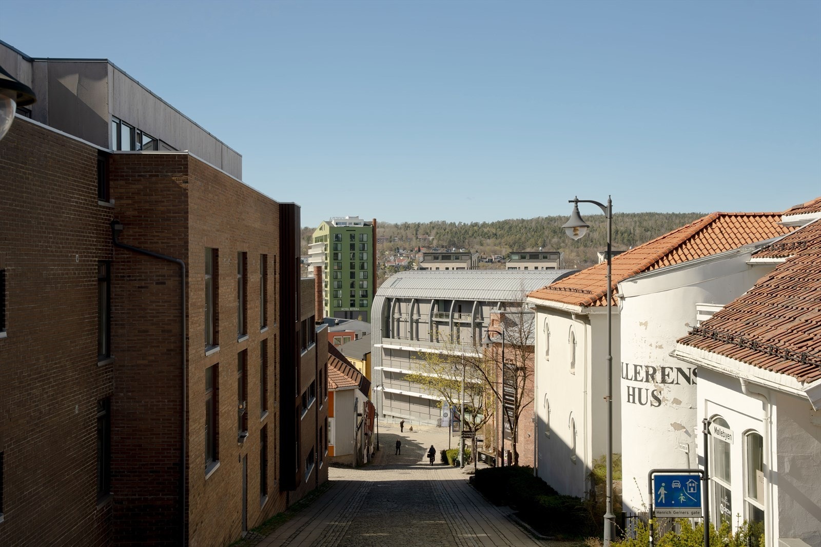 Utsikt fra balkongen. Galleribilde