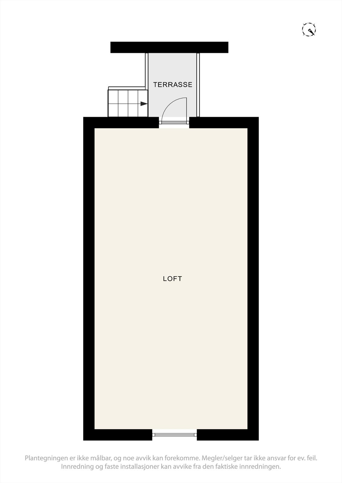 Plantegninger loft garasje Galleribilde