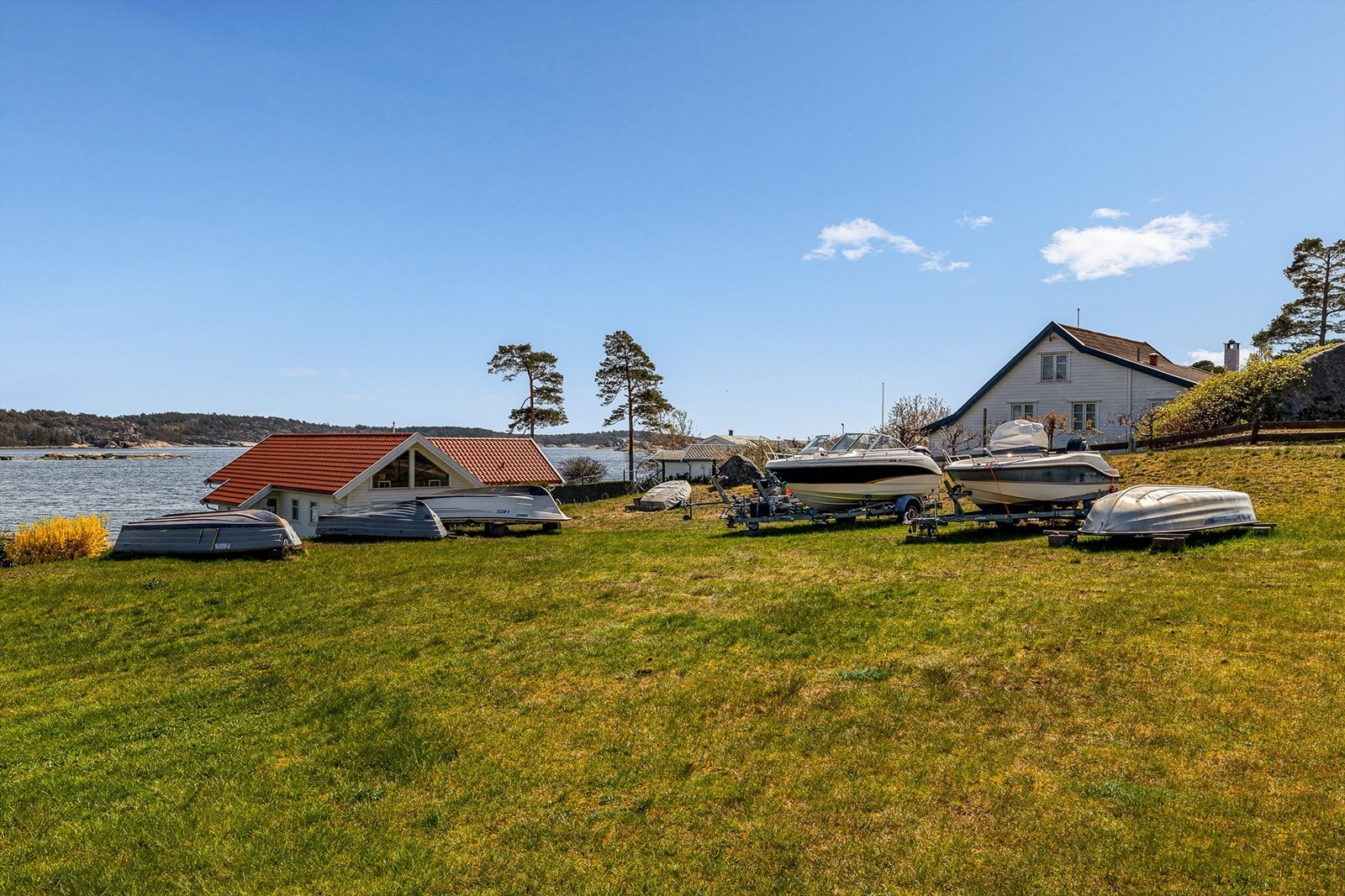 Fellesområdet byr på arealer for lek og moro. Galleribilde