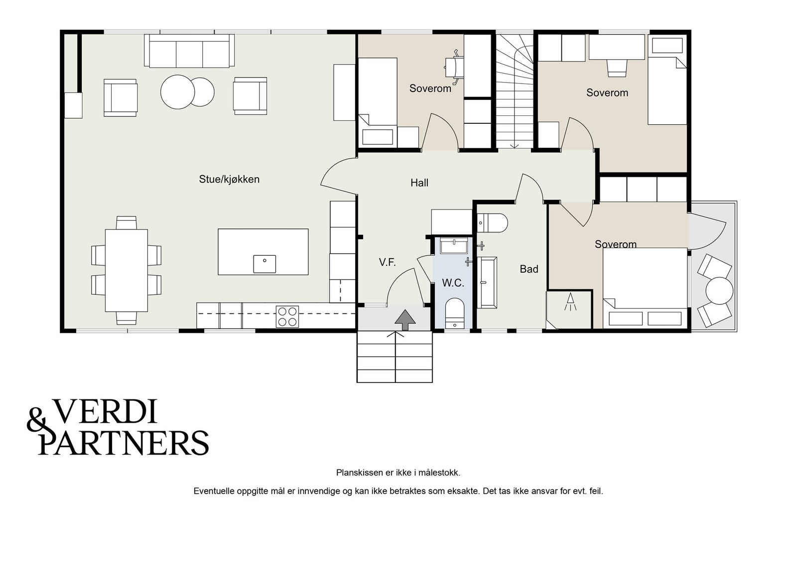 Plan første etasje. Galleribilde