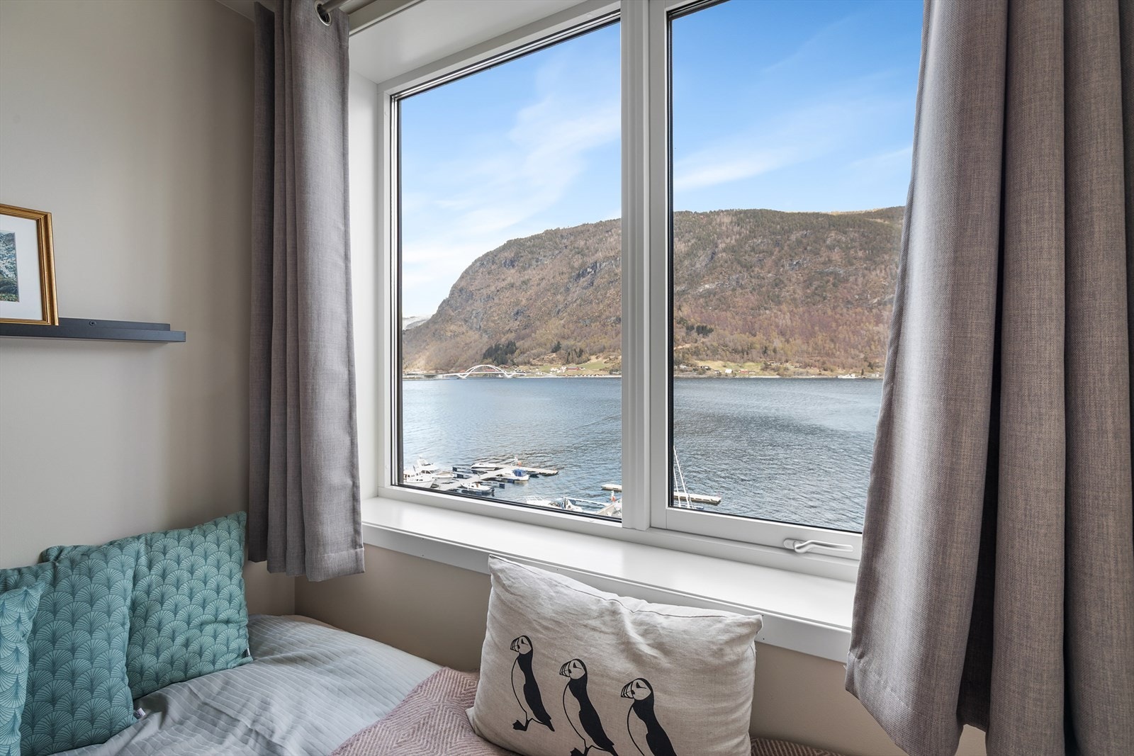 Utsikten fra soverom 2 Galleribilde