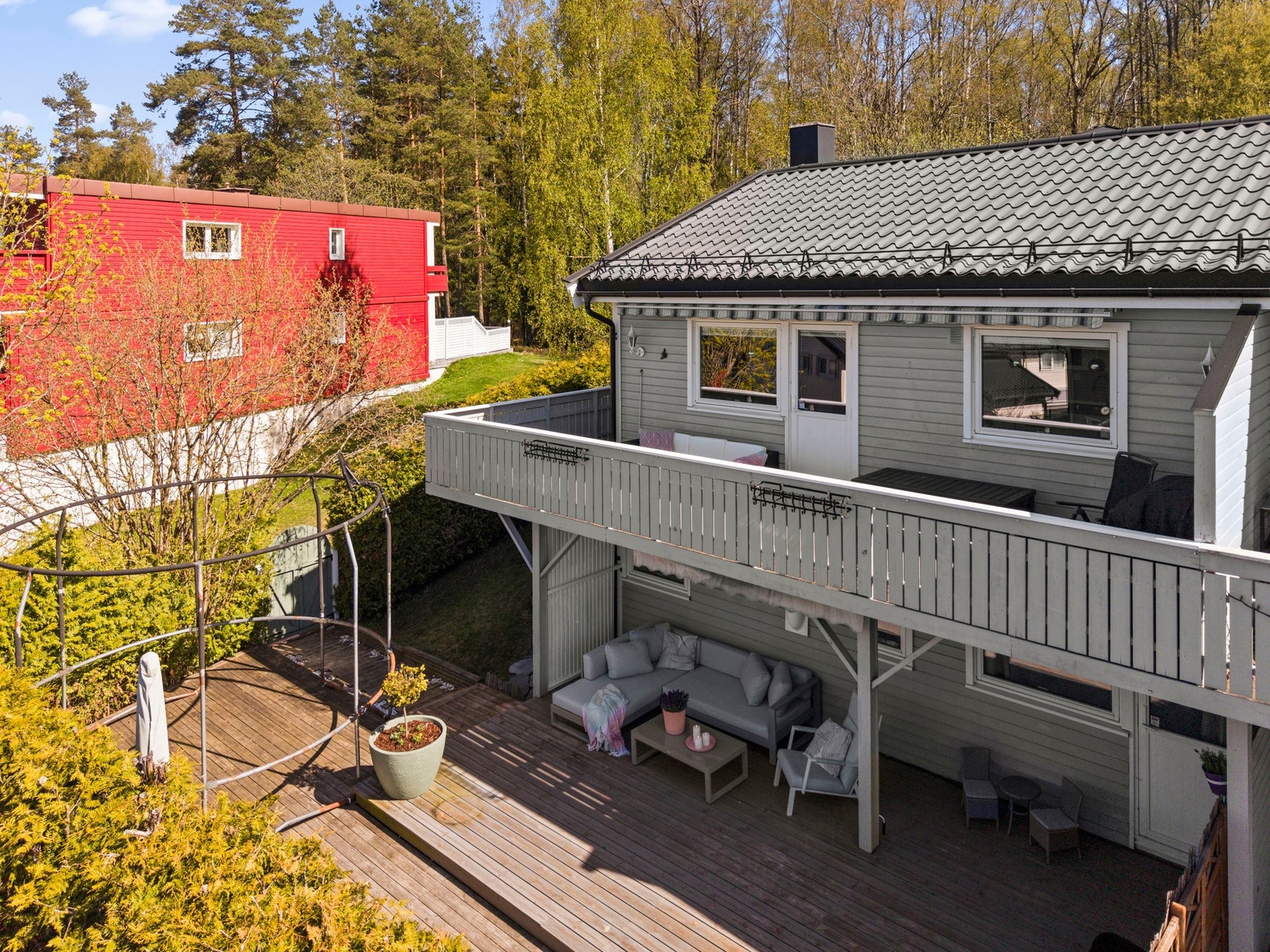 Rolige og grønne omgivelser Galleribilde