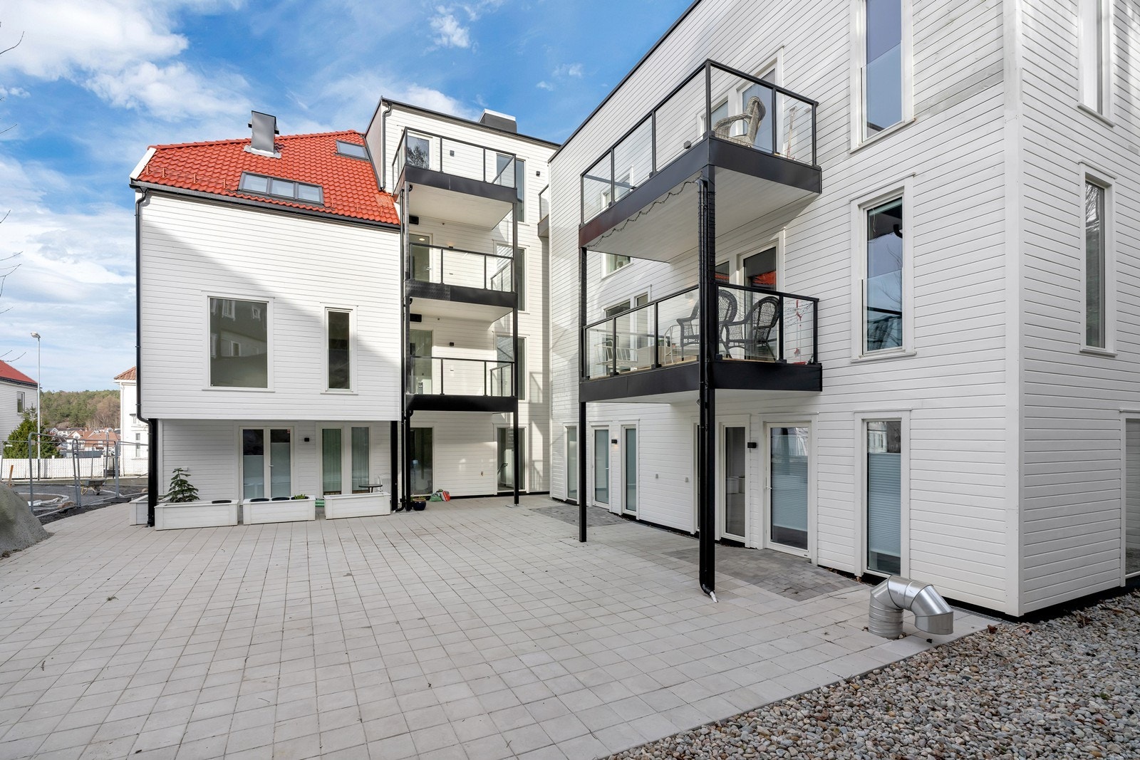 Sameiet bakgård Galleribilde