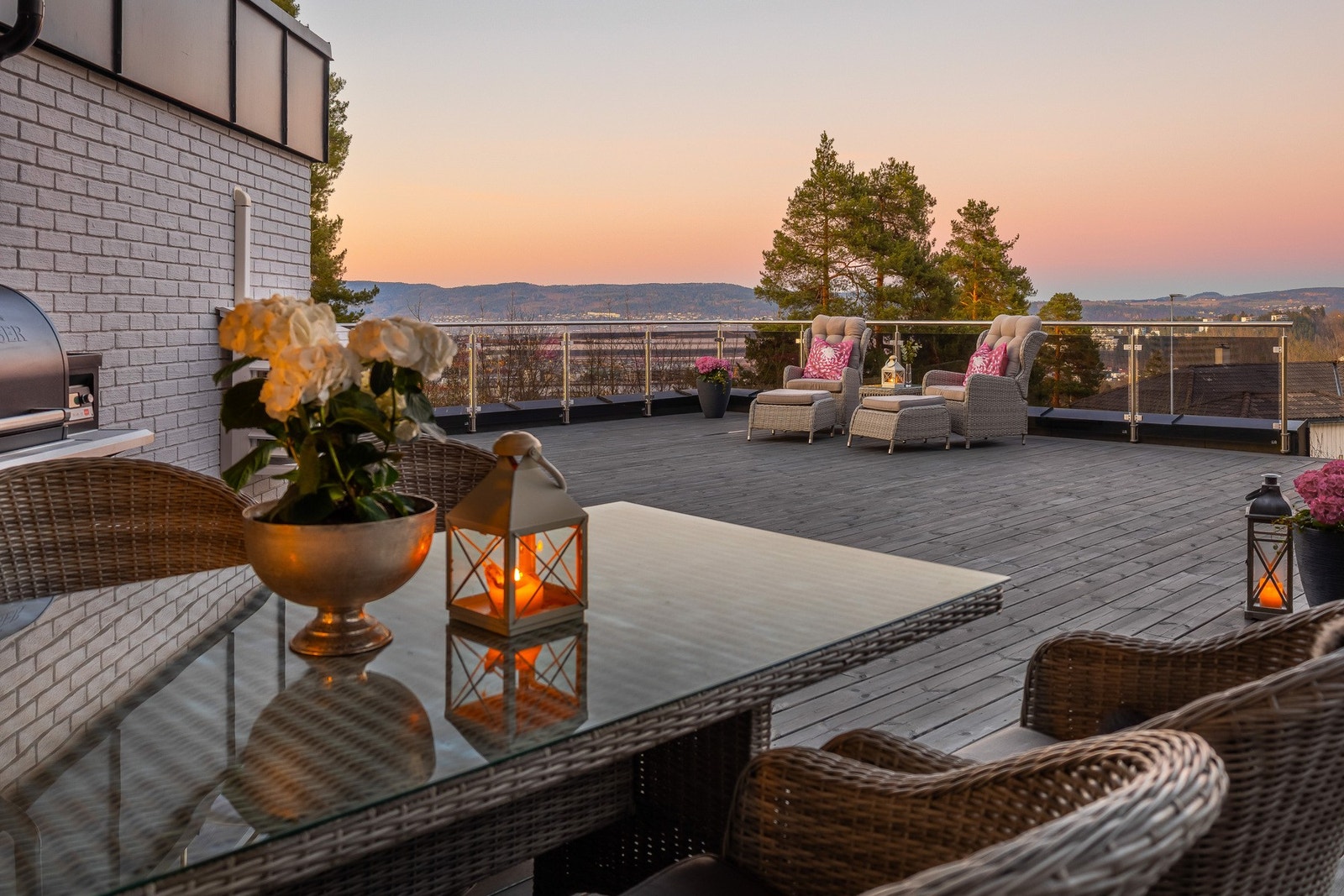Herfra kan du nyte fantastisk panoramautsikt over Drammen by og fjorden. Galleribilde