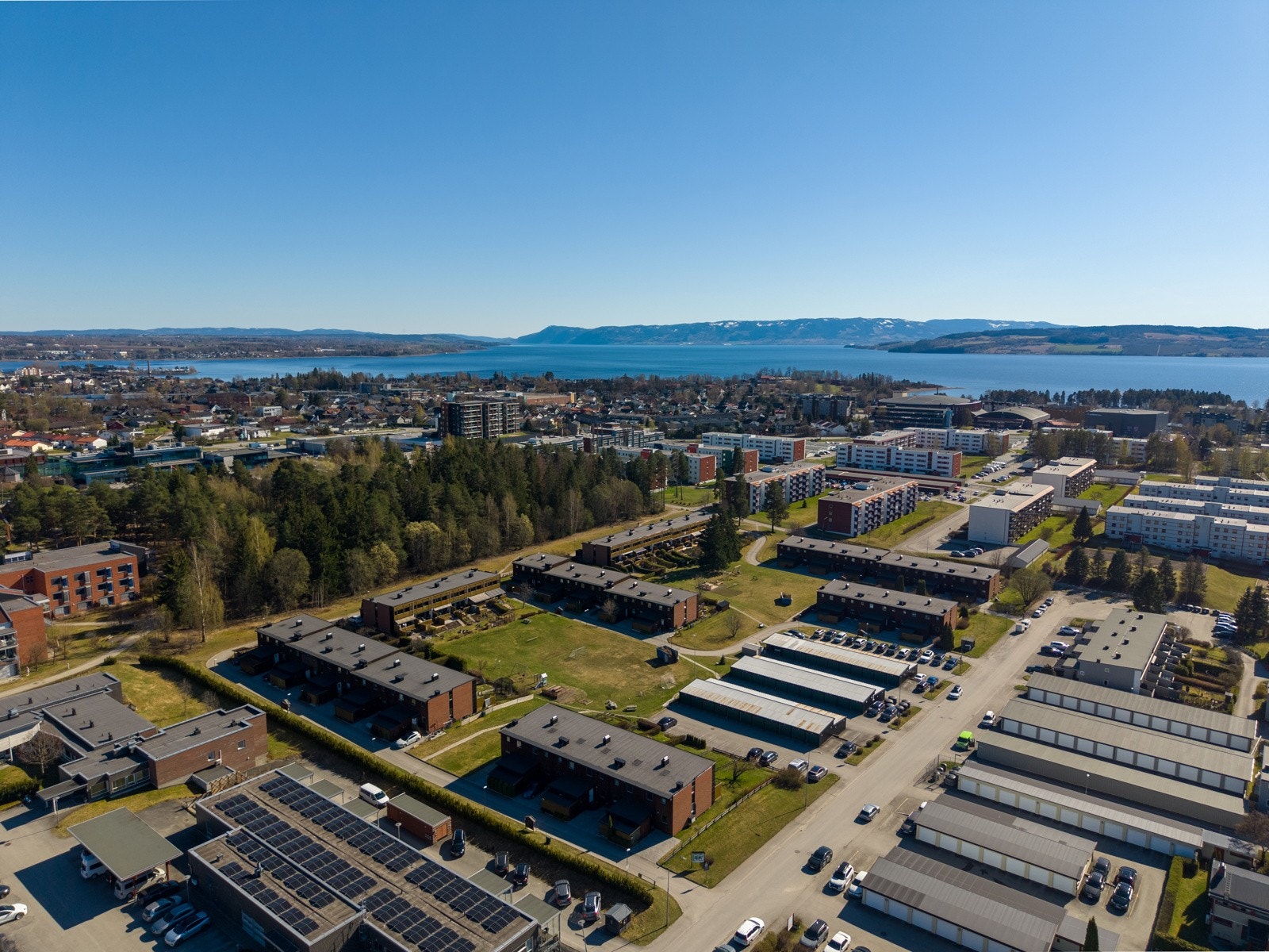 Dronefoto Galleribilde