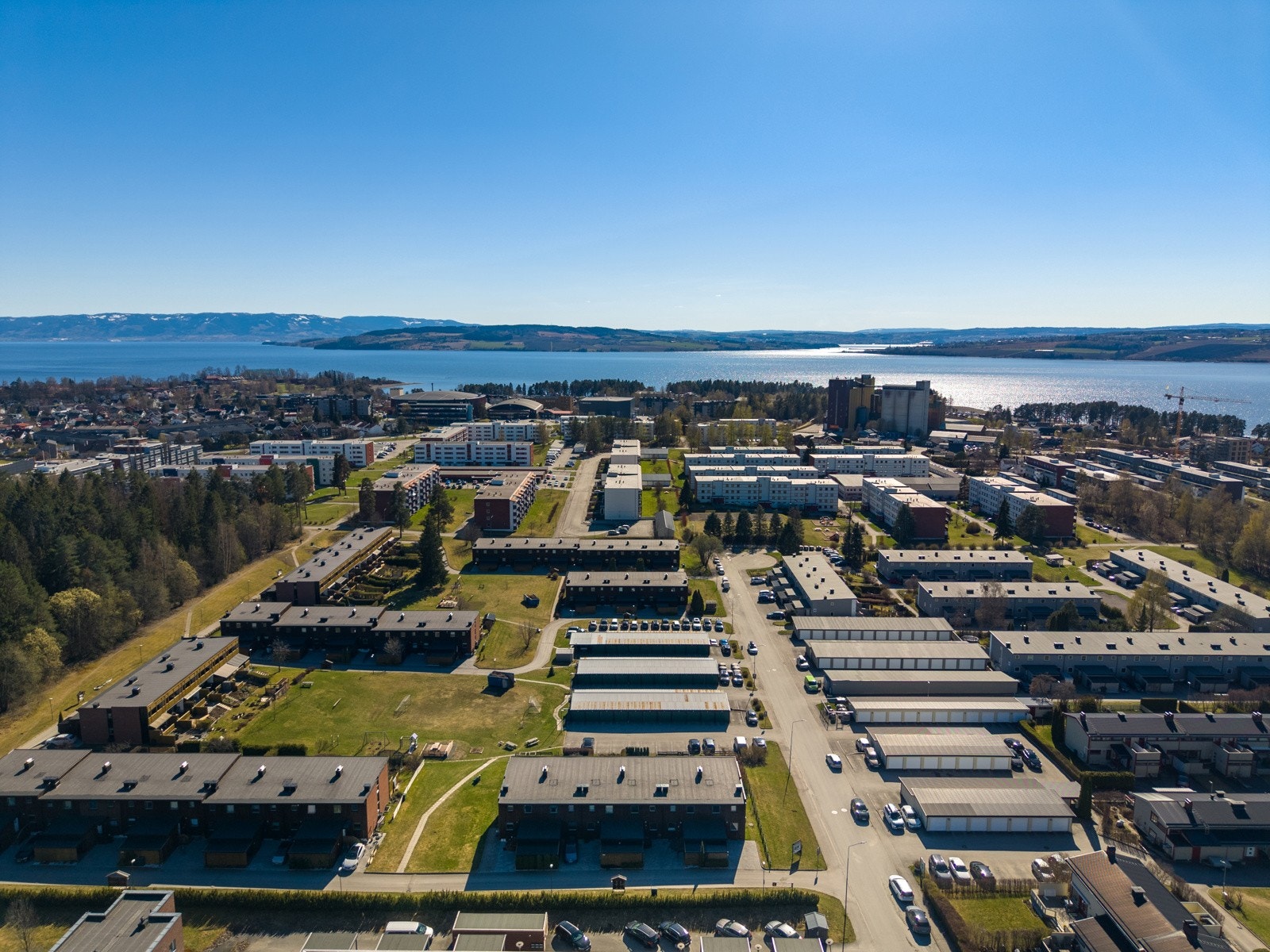Dronefoto Galleribilde