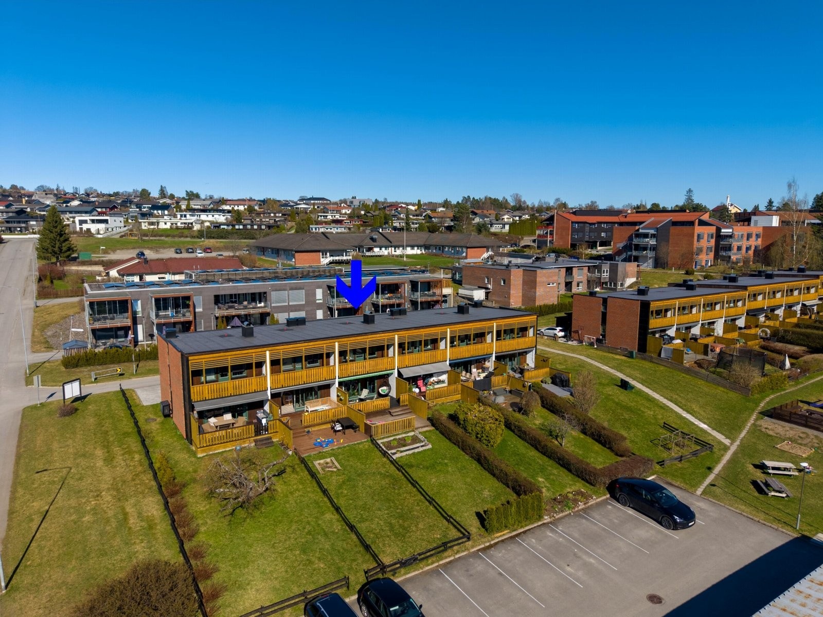 Dronefoto Galleribilde