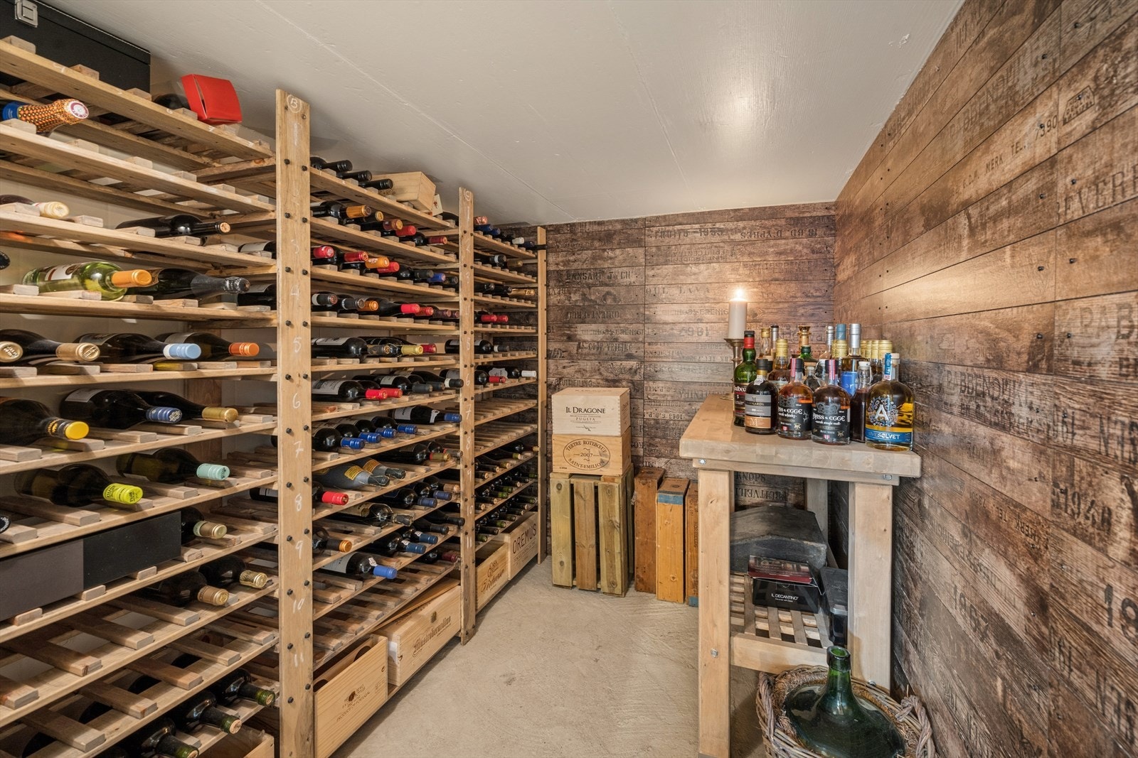 Vinkjeller. Galleribilde