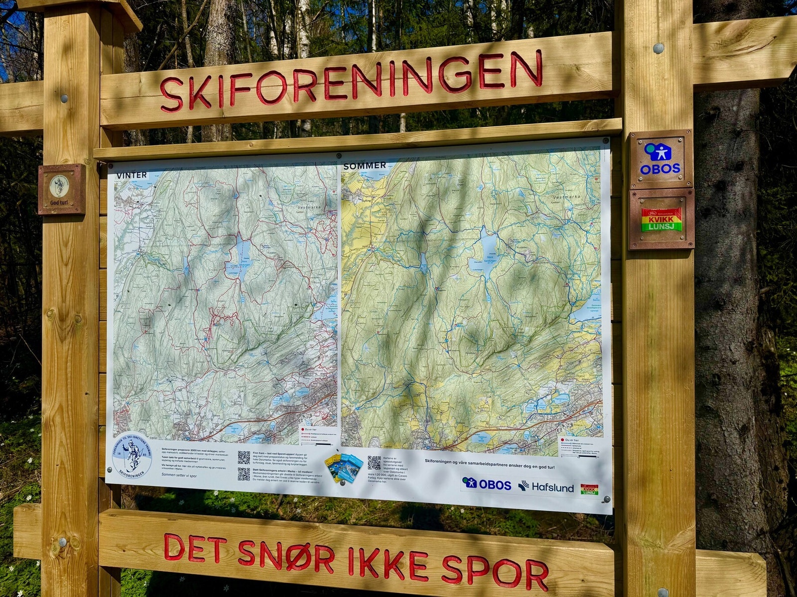 Tranby har egen skiforening | ca. 150 m til lysløype Galleribilde