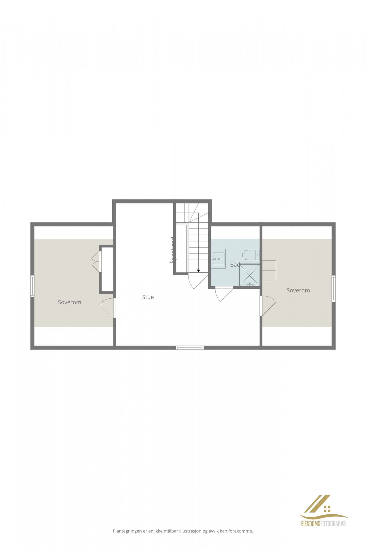 Planskisse 2. etasje Galleribilde