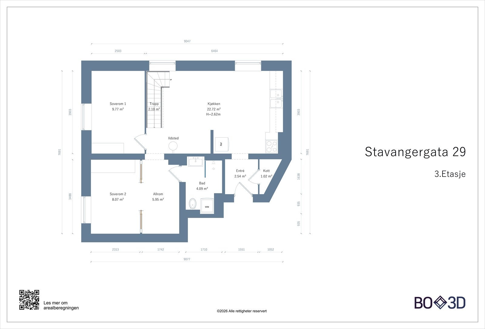 Plantegning. Galleribilde