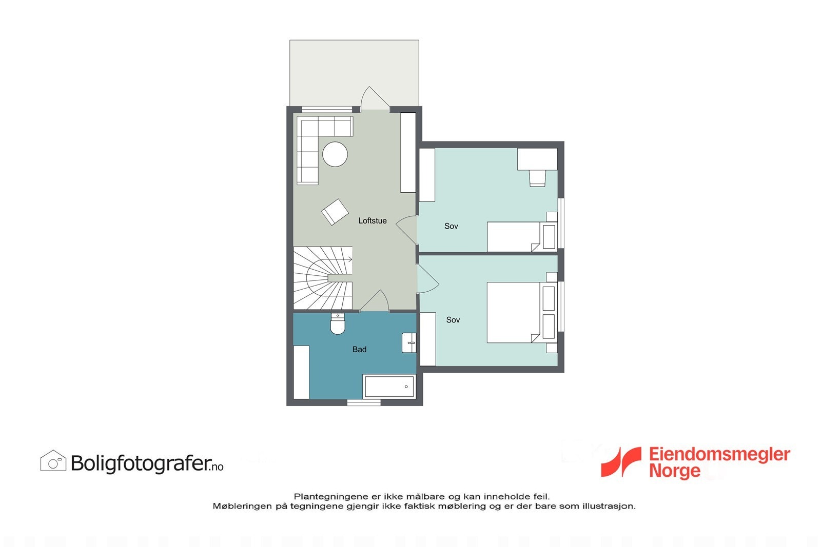 Plantegning 2. etg. Galleribilde