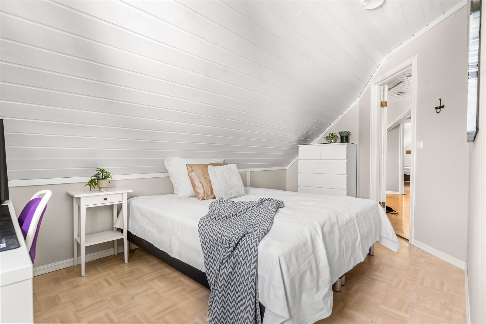 Etasjen rommer fire gode soverom. Galleribilde