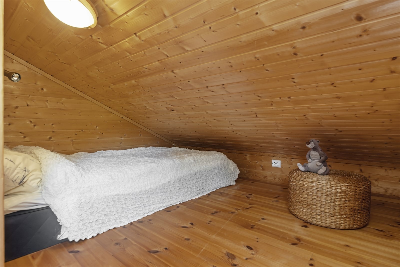 Innredet rom loft Galleribilde