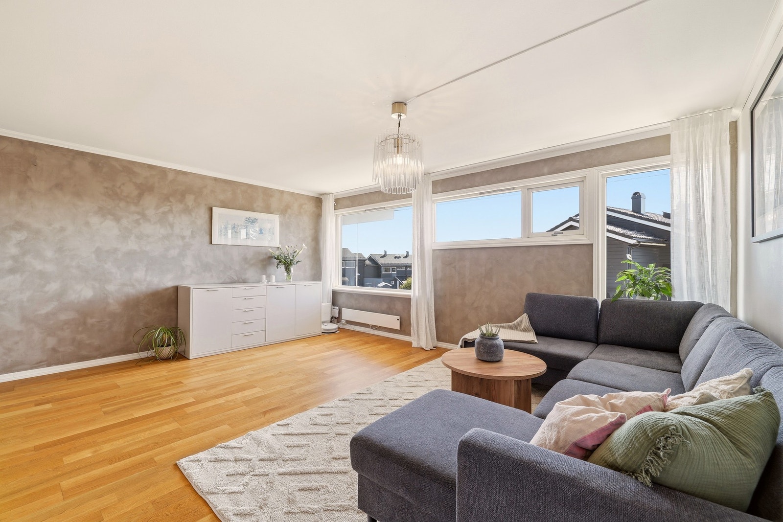 Plass til en stor sofagruppe. Galleribilde
