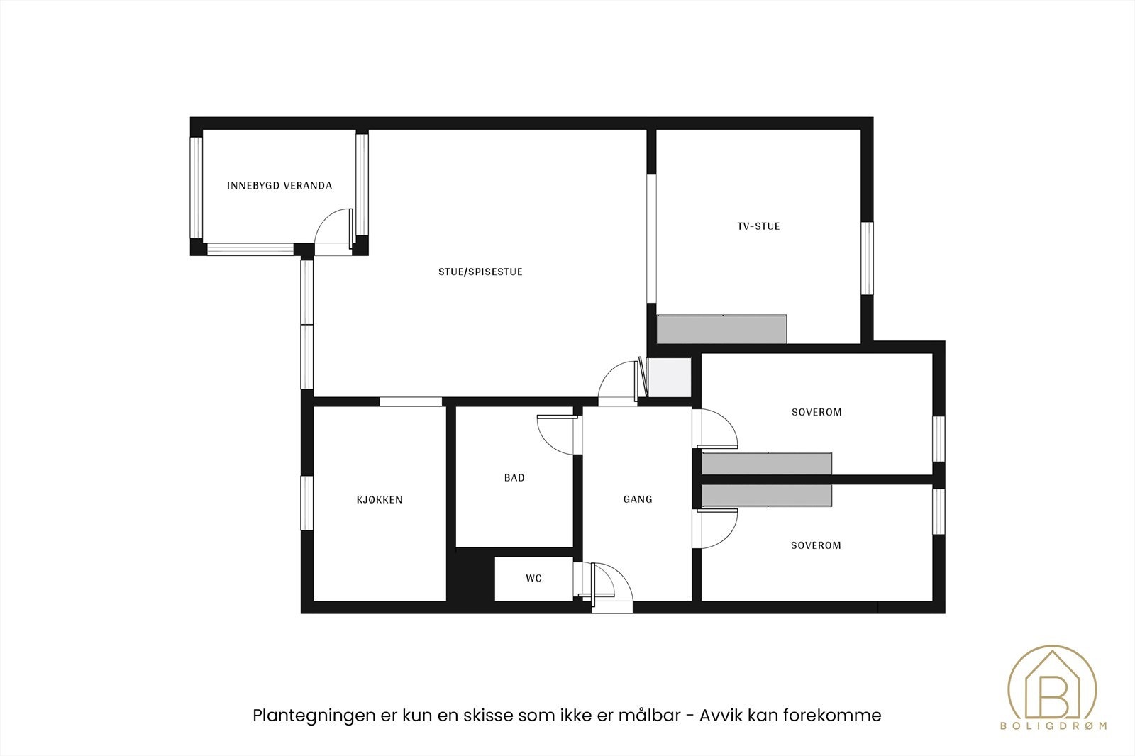 Plantegning. Galleribilde